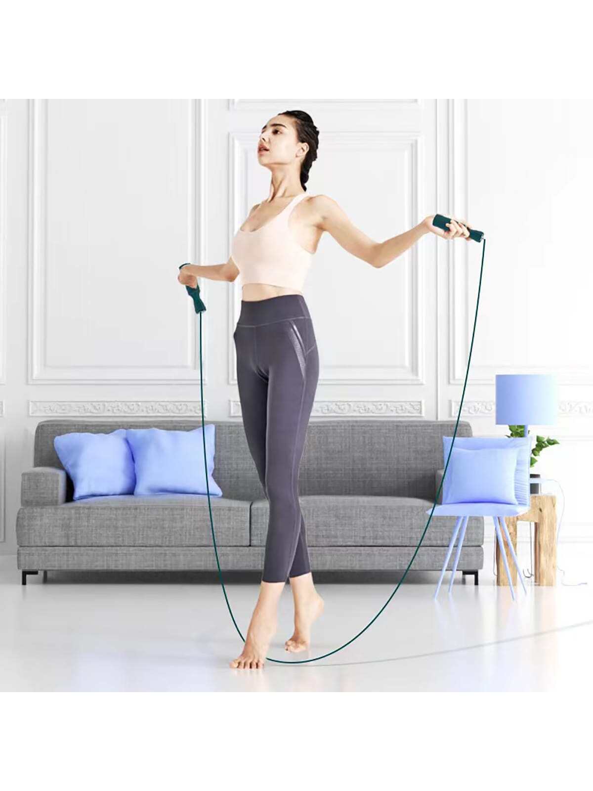 Outdoor Adjustable Skipping Jump Rope