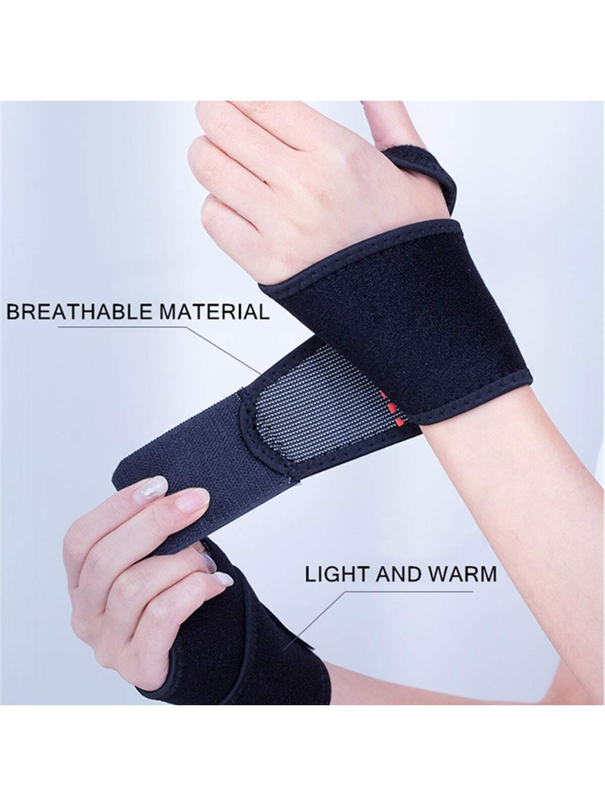 Self Heating Wristbands Magnetic Sports Support Warm Compression Male Female Mouse Hand Wrist Protectors