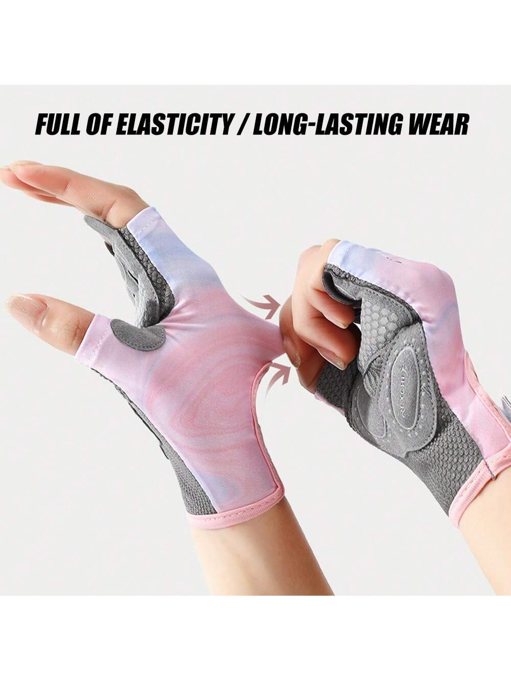 1Pair Workout Gloves For Men