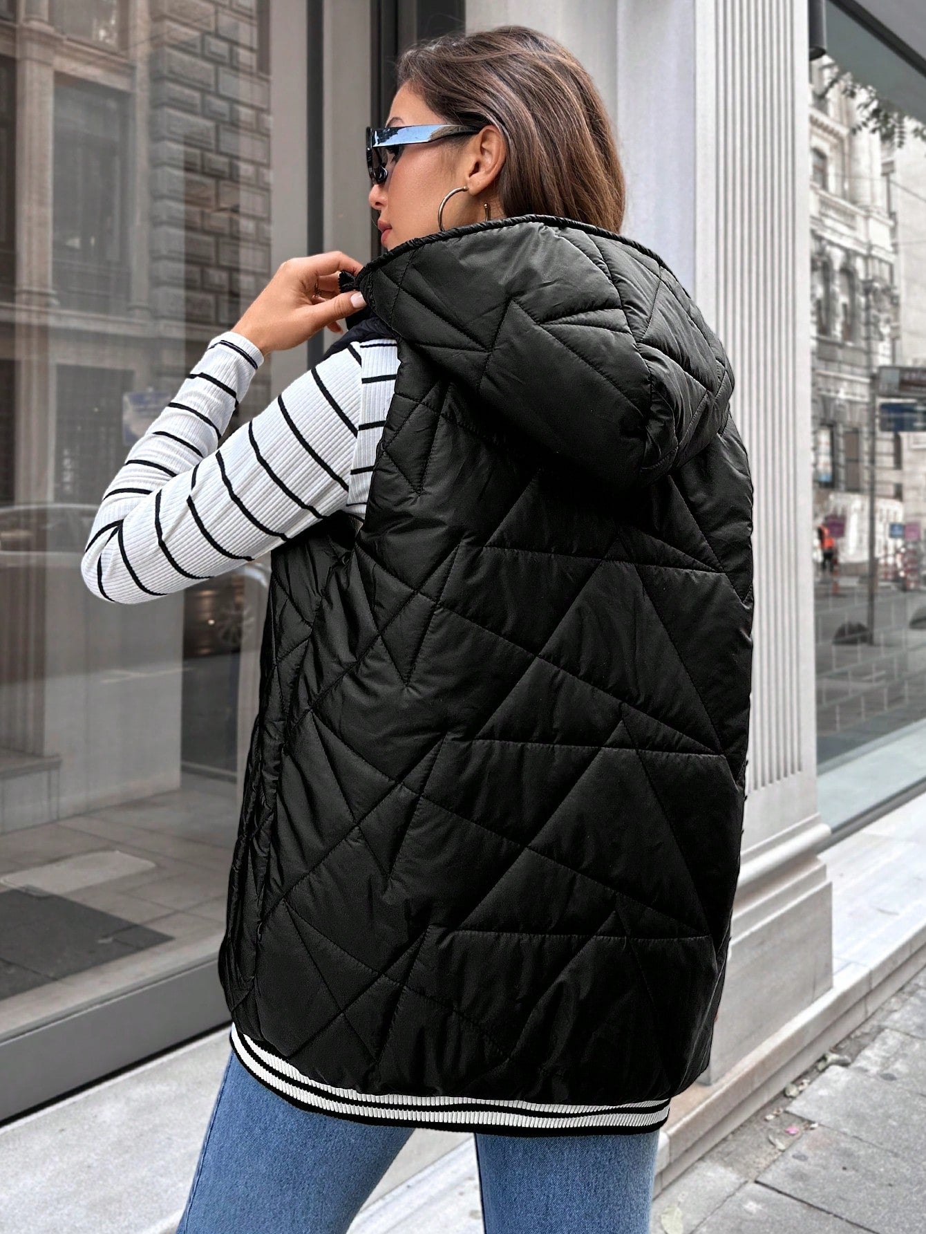 Women's Sleeveless Padded Jacket