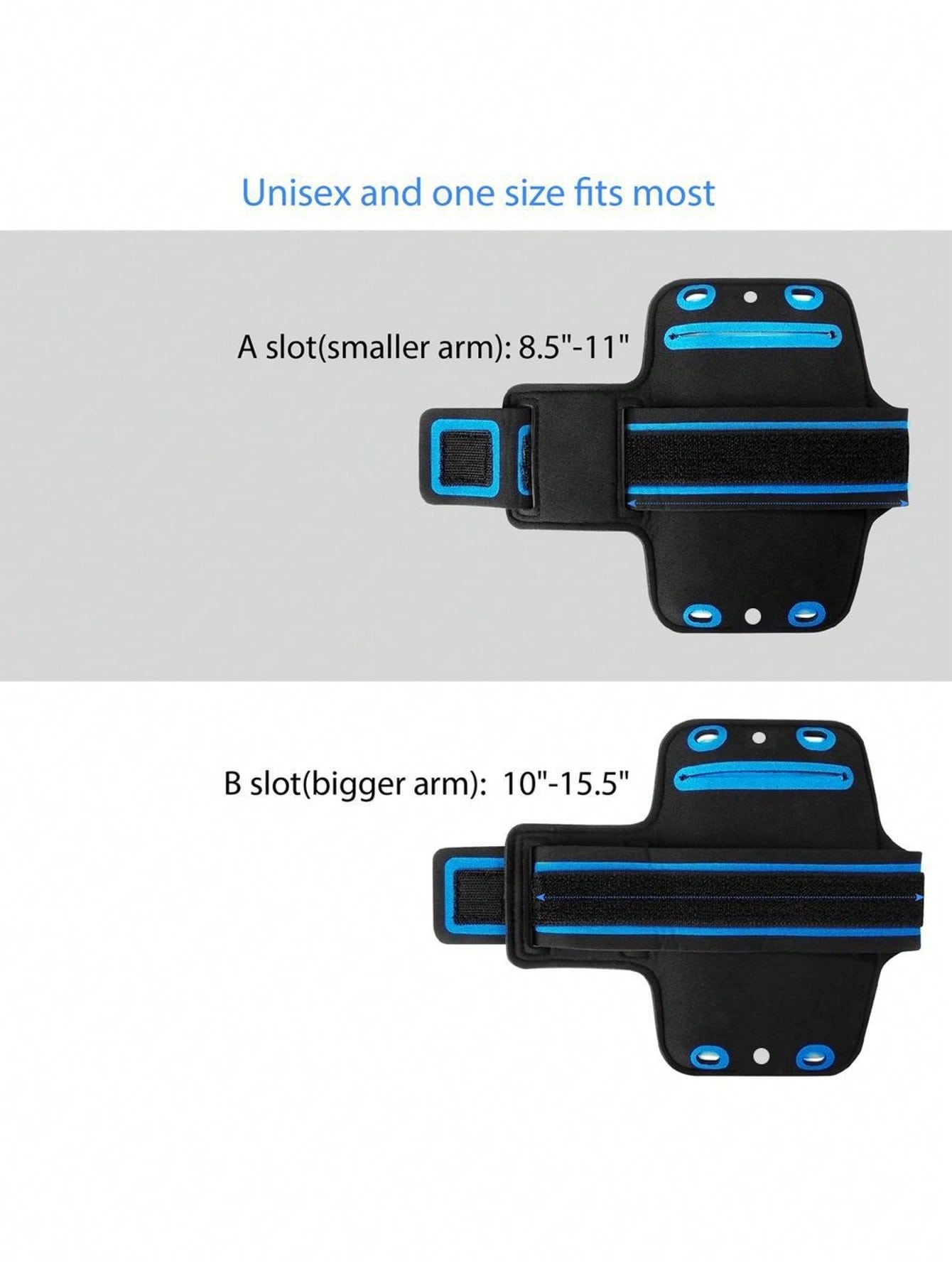 Insten Running Armband Cell Phone Holder for iPhone 13 Mini/12 Mini/SE (3rd 2nd Gen) up to 5.5