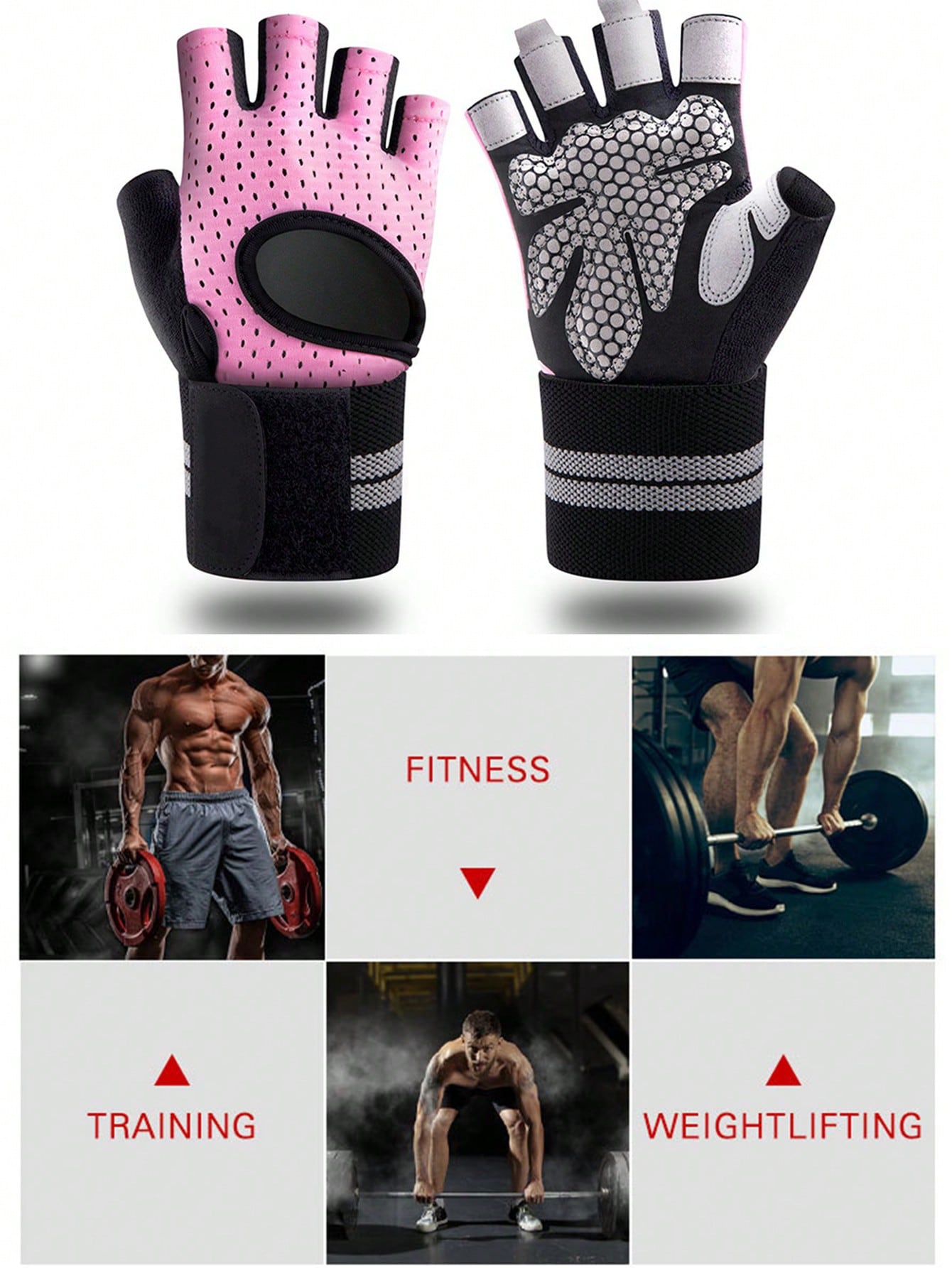 2pcs/Set Fitness Wraps