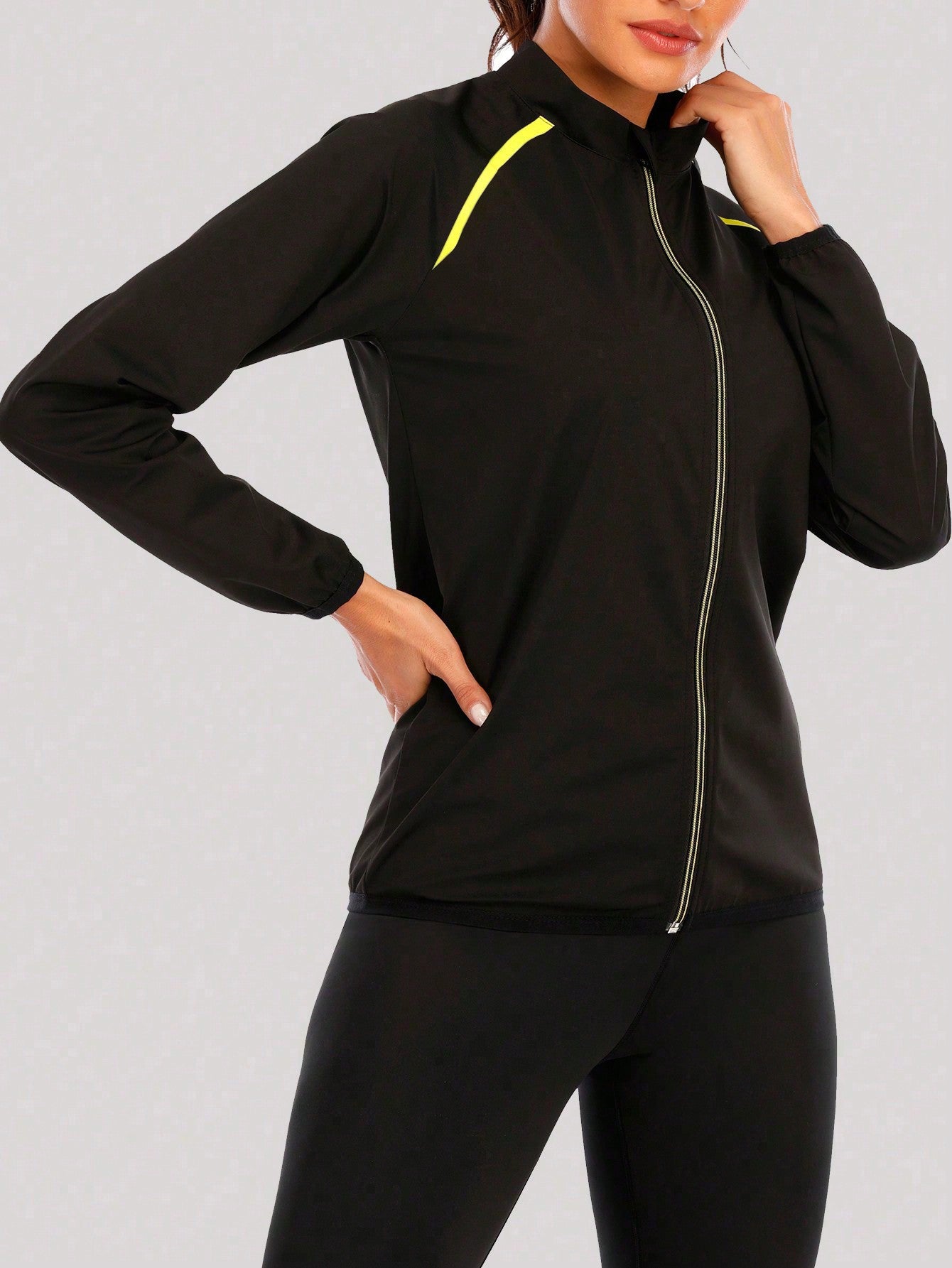 Sauna Suit for Women Weight Loss Sauna Jacket Workout Fitness Sweat Suits for Women