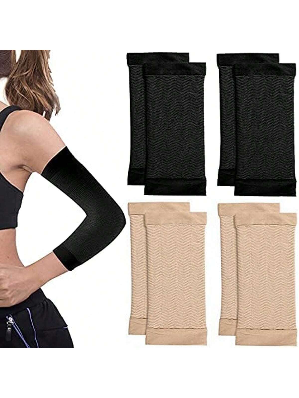 1 Pair Of Yoga Arm Wrap Shaper Female Arm Trainers Arm Wrap Sleeve For Women Sport Fitness Arm Shape Supplies