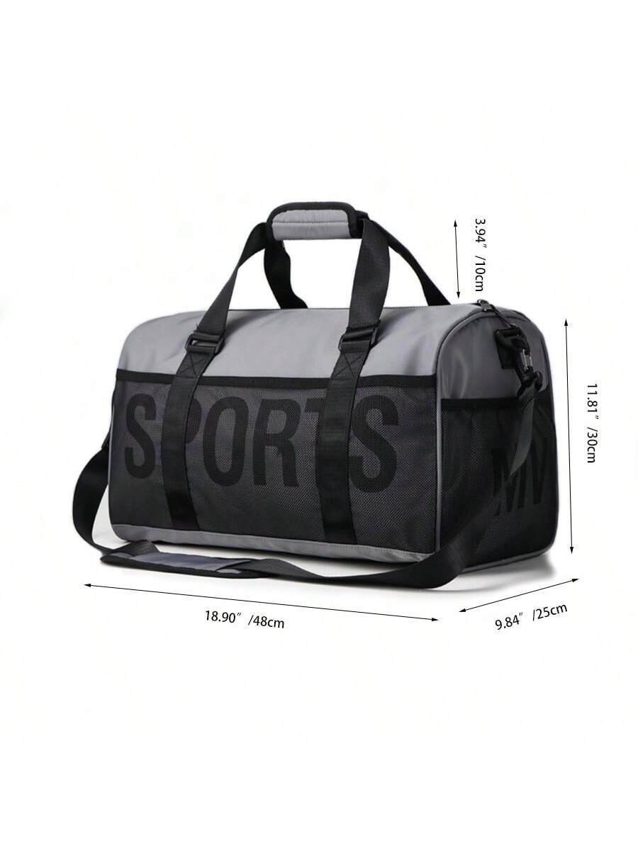 New Arrival Fashionable Sports Gym Bag With Large Capacity And Wet/Dry Separation Design Travel Bag