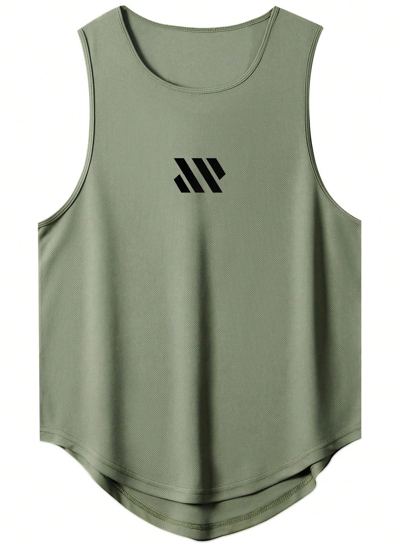 Boyfriend Style Men Quick-Dry Moisture-Wicking Breathable Sports Tank Top For Running