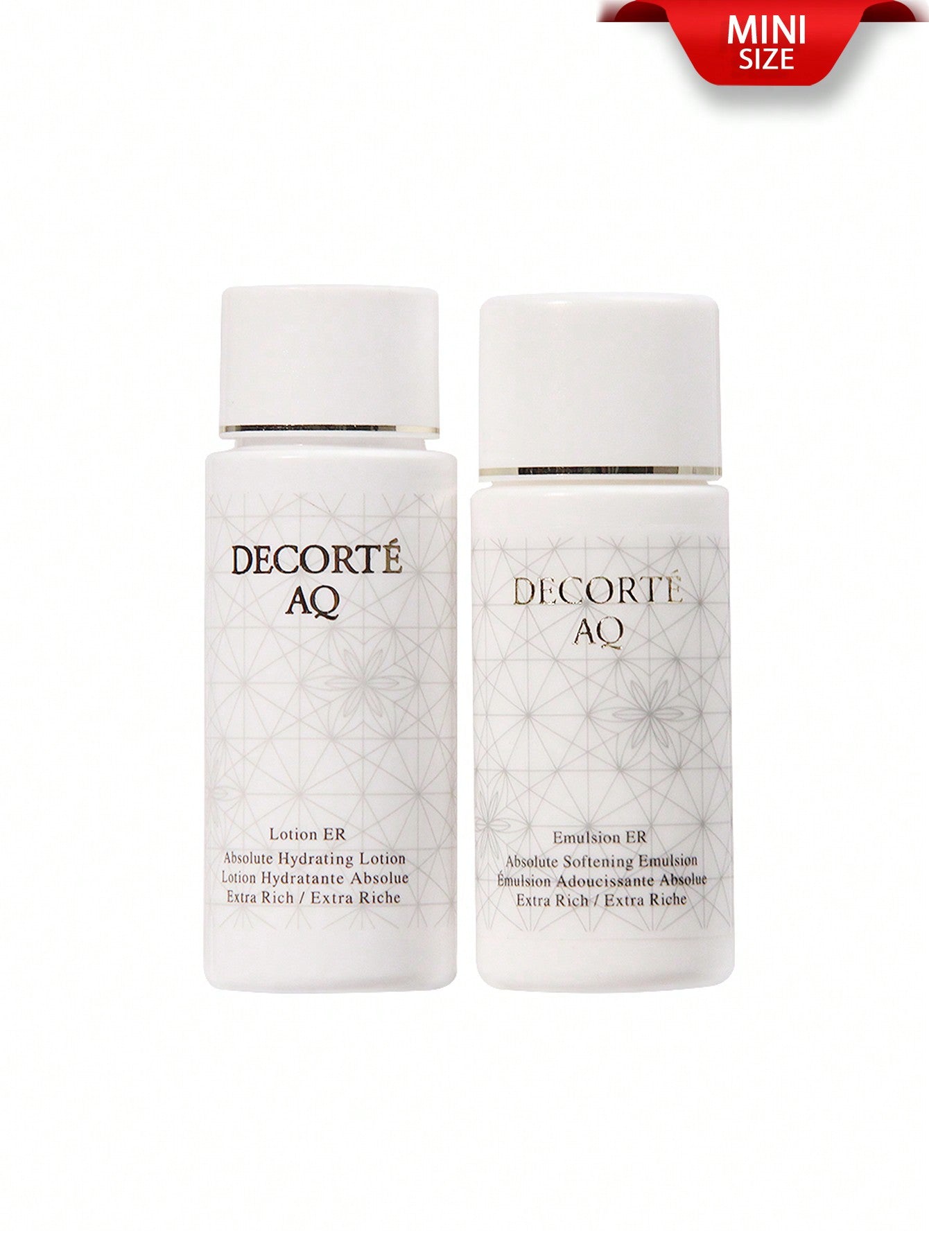 DECORTÉ [Mini]AQ LOTION EXTRA RICH   [Mini]AQ EMULSION EXTRA RICH[30ml 30ml]