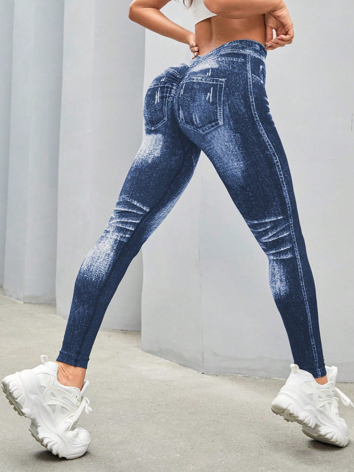 Sport Streetz Women Daily Wear All-Match Casual Sports Leggings