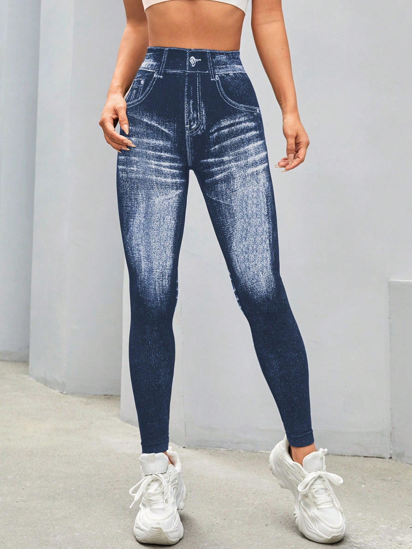 Sport Streetz Women Daily Wear All-Match Casual Sports Leggings
