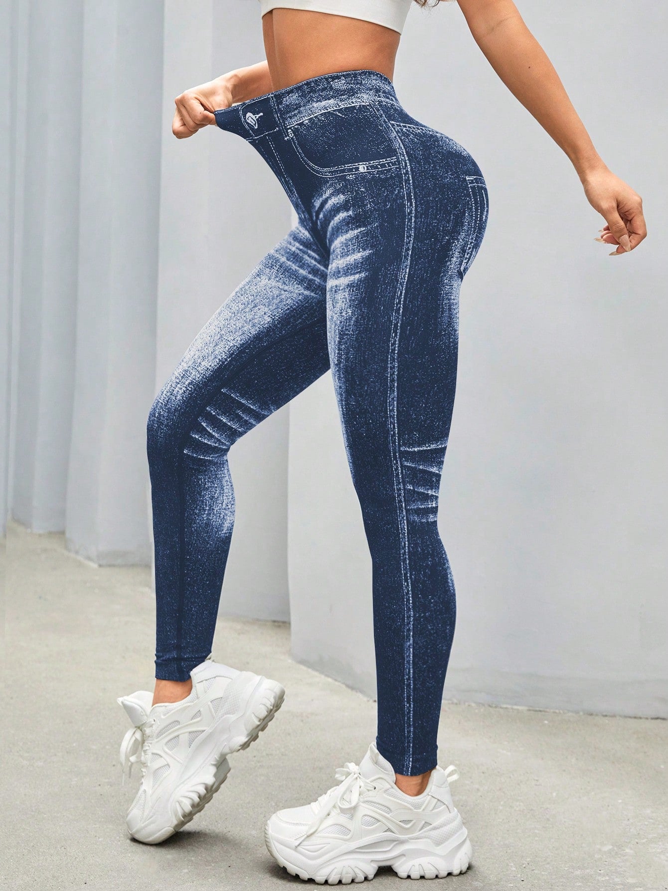 Sport Streetz Women Daily Wear All-Match Casual Sports Leggings