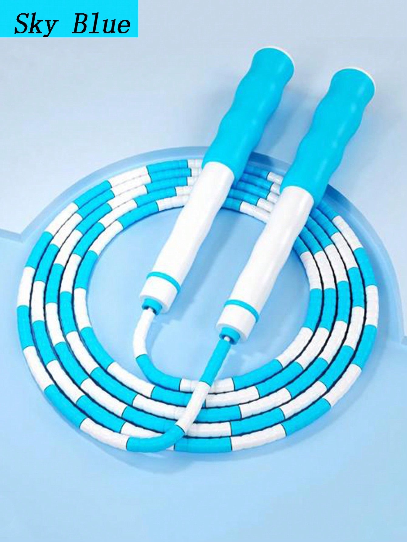 1 Pair Of Bamboo Jump Rope For Students And Beginners, Adjustable Colorful Jump Rope, Fitness Speed Training Jump Rope
