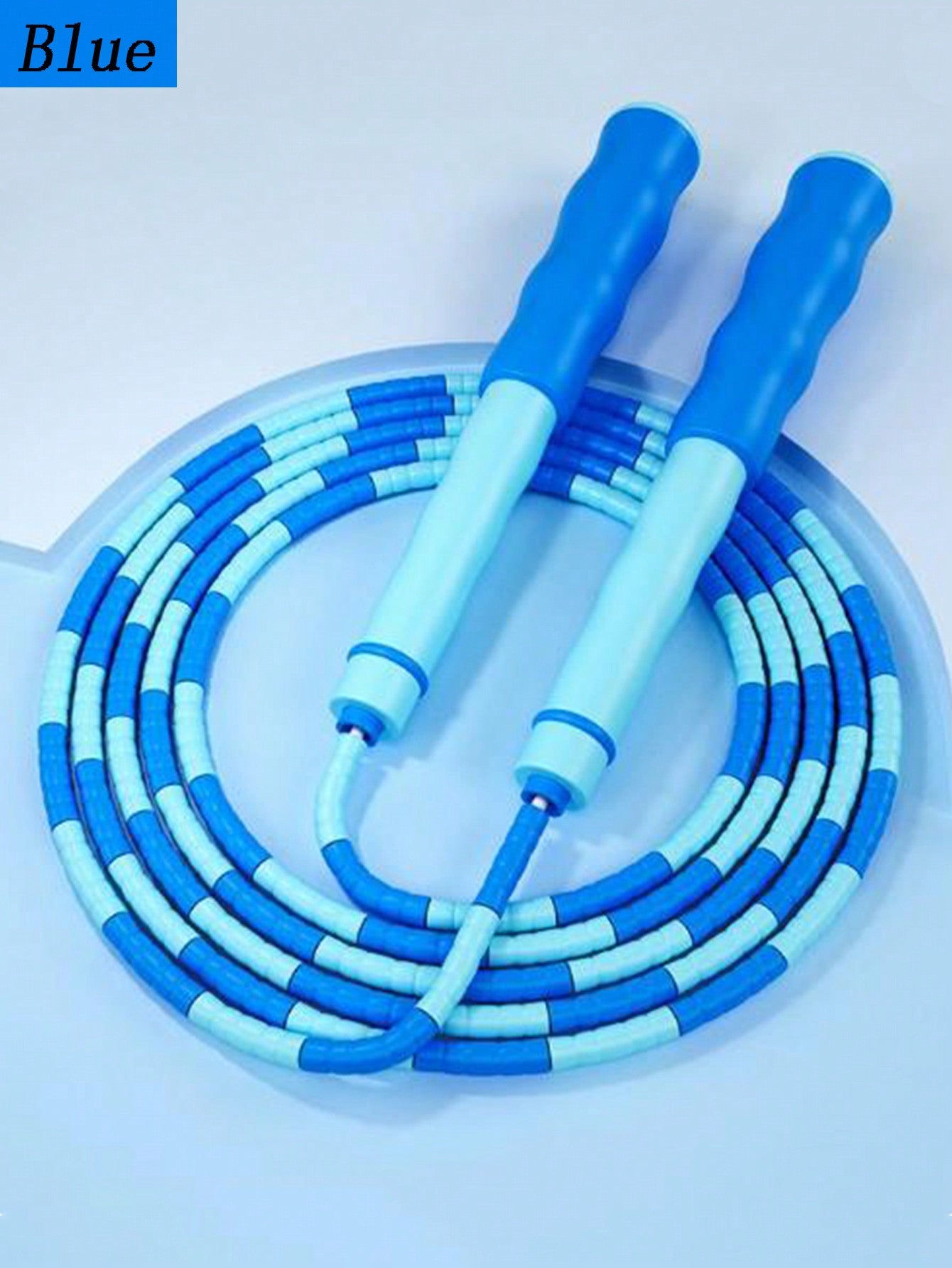 1 Pair Of Bamboo Jump Rope For Students And Beginners, Adjustable Colorful Jump Rope, Fitness Speed Training Jump Rope