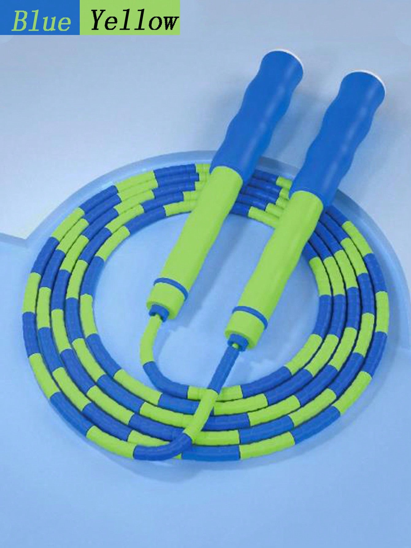 1 Pair Of Bamboo Jump Rope For Students And Beginners, Adjustable Colorful Jump Rope, Fitness Speed Training Jump Rope