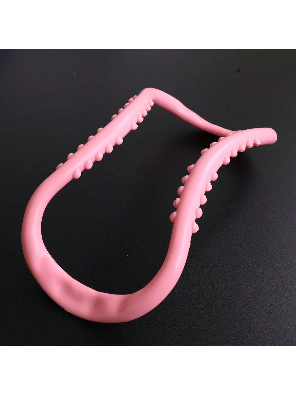 1pc Pink Yoga Ring Pilates Stretching Ring Fitness Equipment Fascia Massage Body Exercise Resistance Support Tool Suitable For Home Ladies