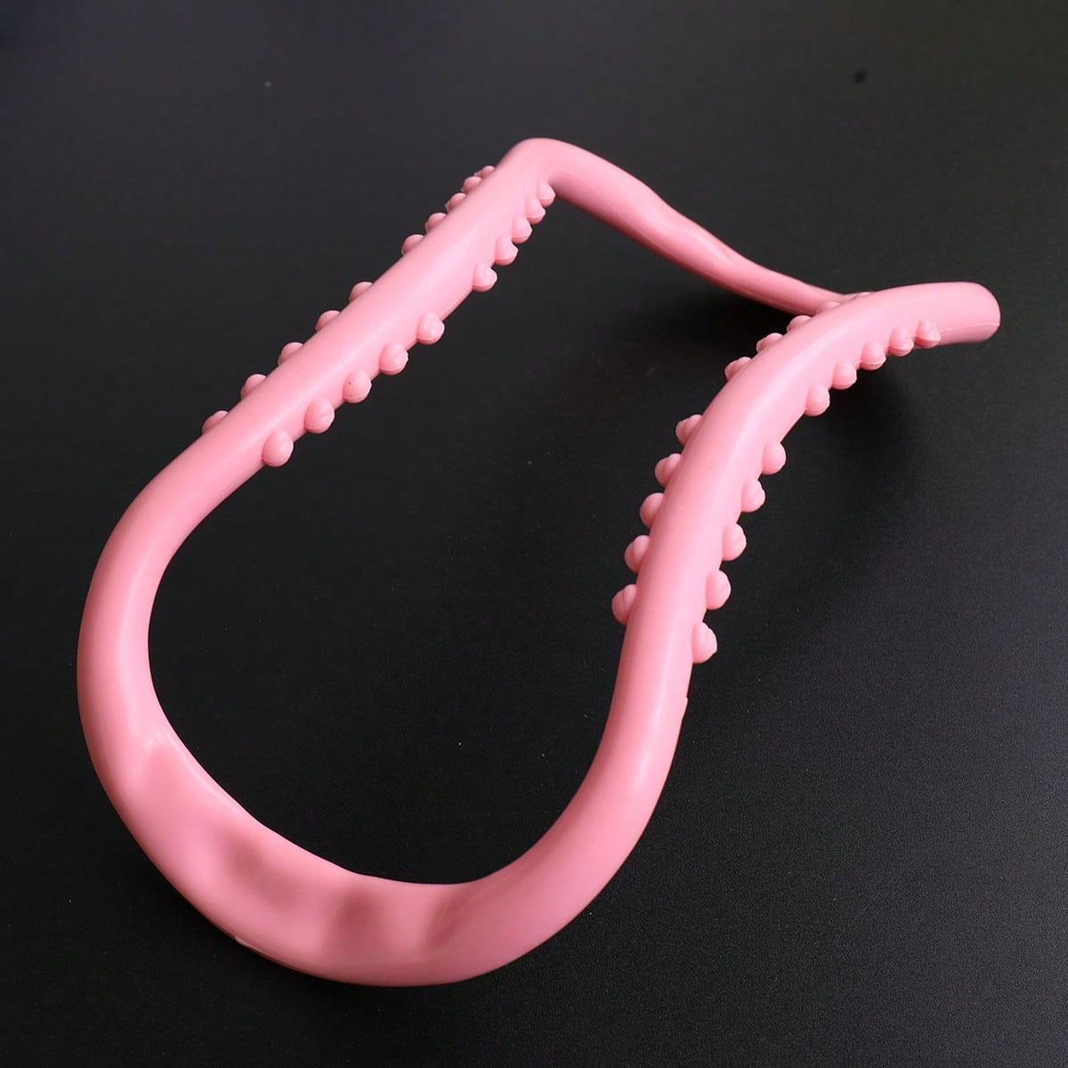 1pc Pink Yoga Ring Pilates Stretching Ring Fitness Equipment Fascia Massage Body Exercise Resistance Support Tool Suitable For Home Ladies