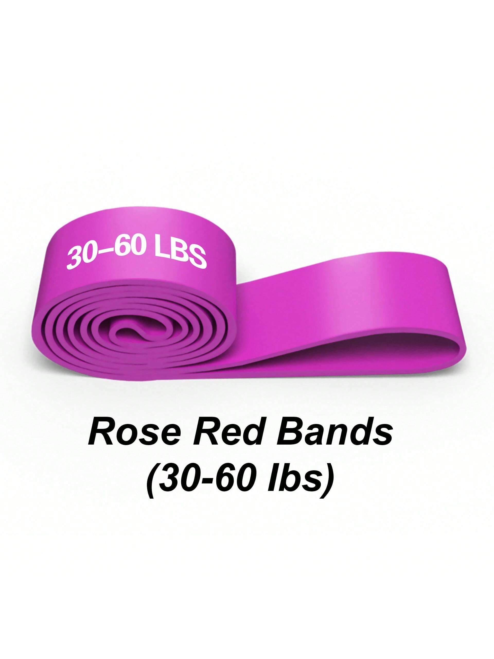 Pink Resistance Band Pull Up Band Fitness Exercise Bands Natural Latex Rubber For Workout Body Stretch Powerlifting Band Fitness Sport Training At Home/The Gym