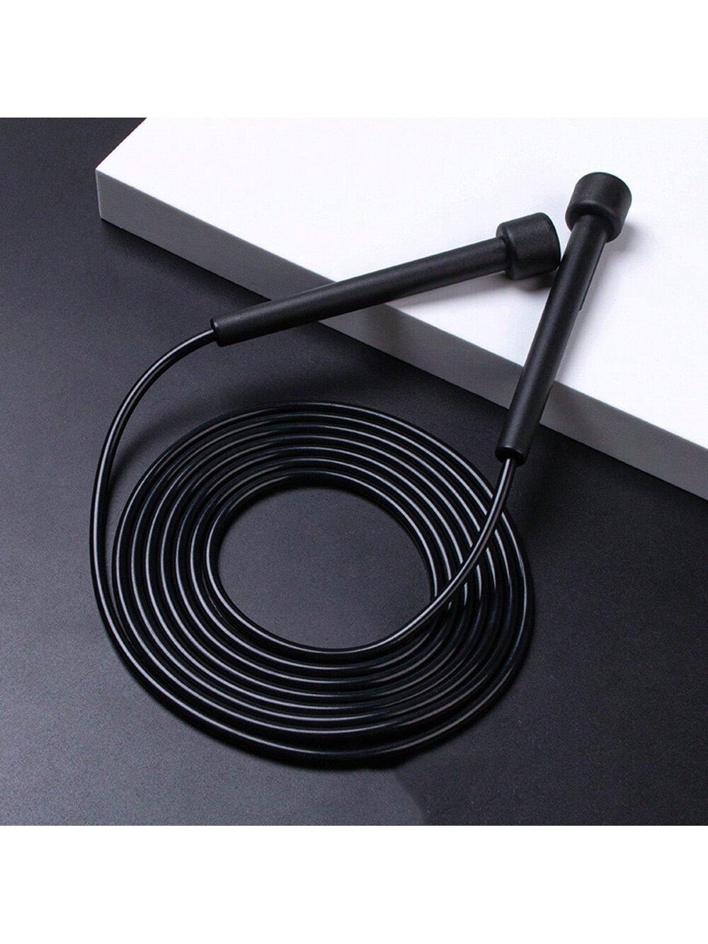 1pc Adjustable Simple Jump Rope, Skipping Rope, Suitable For Fat Burning, Fitness Training, Body Shaping