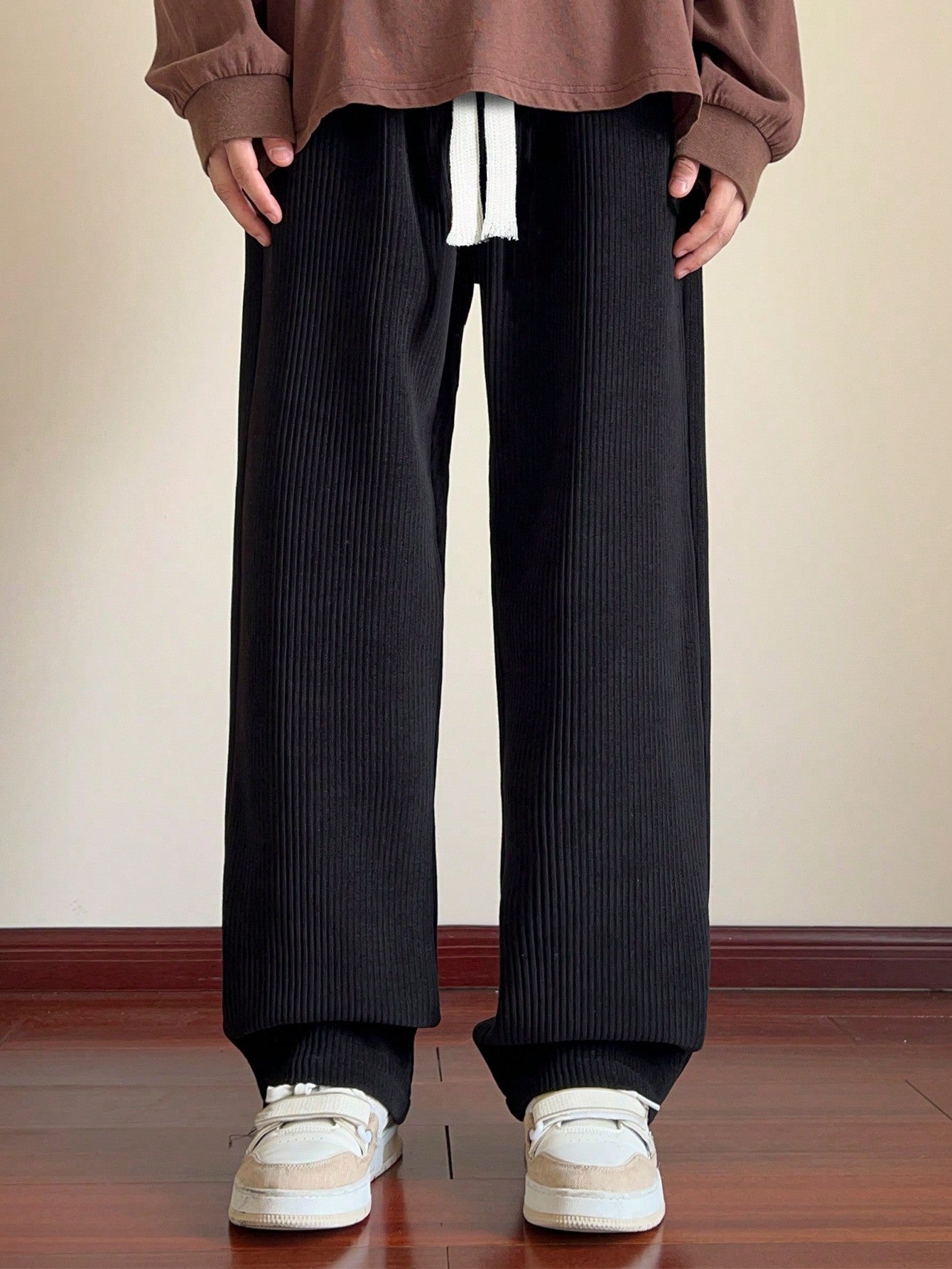 Men's Fashion Straight Corduroy Casual Pants