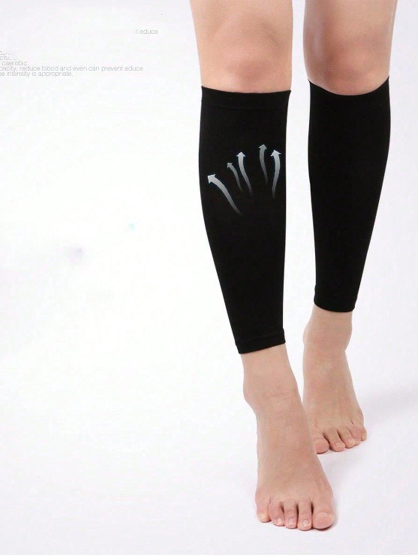 2pcs/Set Graduated Compression Socks, Anti-Varicose Knee-High Stockings With Non-Slip Leg Sleeve Design