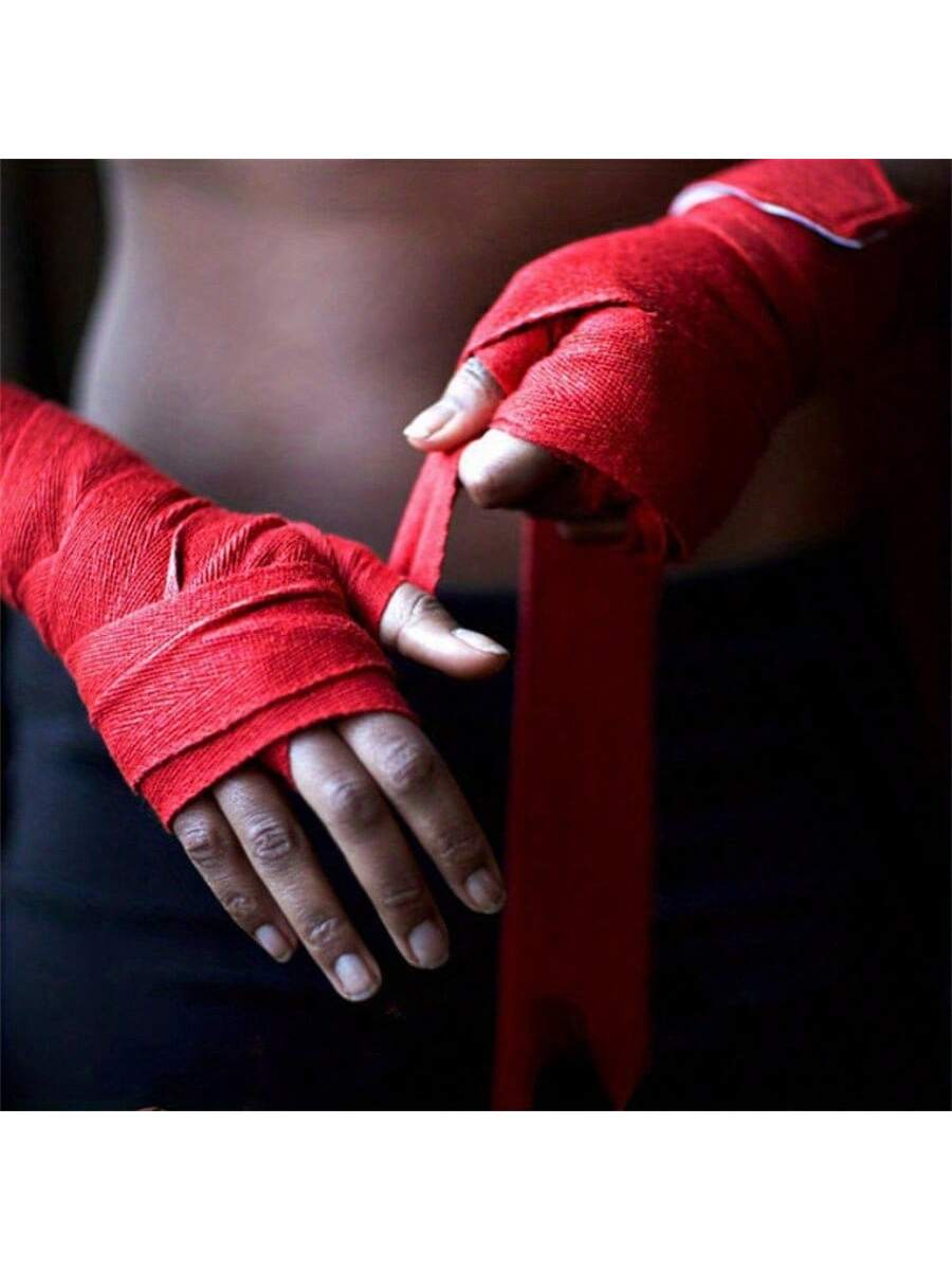 2pcs 3m Boxing Wraps For Adults, Elastic Bandage Hand Wraps For Muay Thai Kickboxing