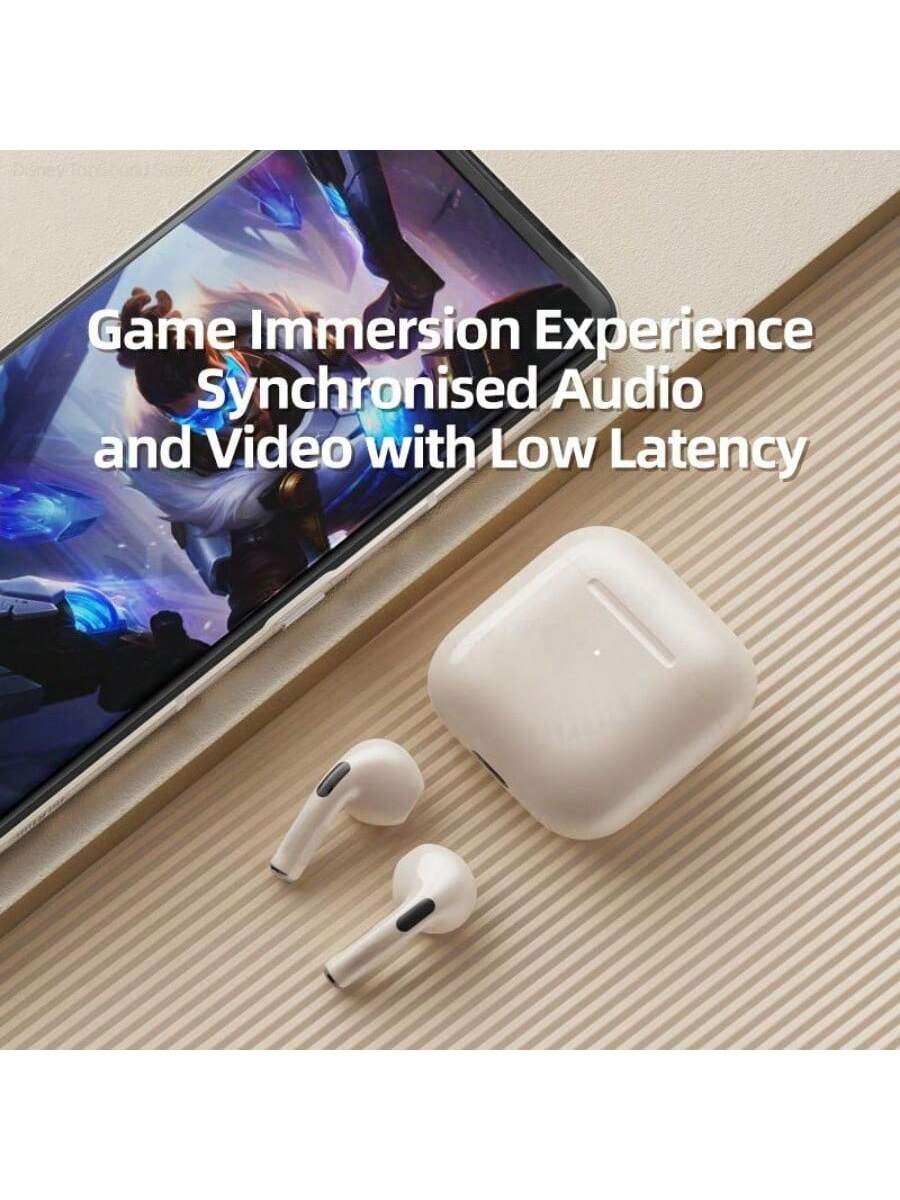 TWS Wireless Earphones Build-In Mic Headphone Earbuds For Smart Mobile Small And Portable,Immersive Stereo Sound, Intuitive Touch Control, In-Ear Wireless Earphone Mini Earbuds With Charging Case ,