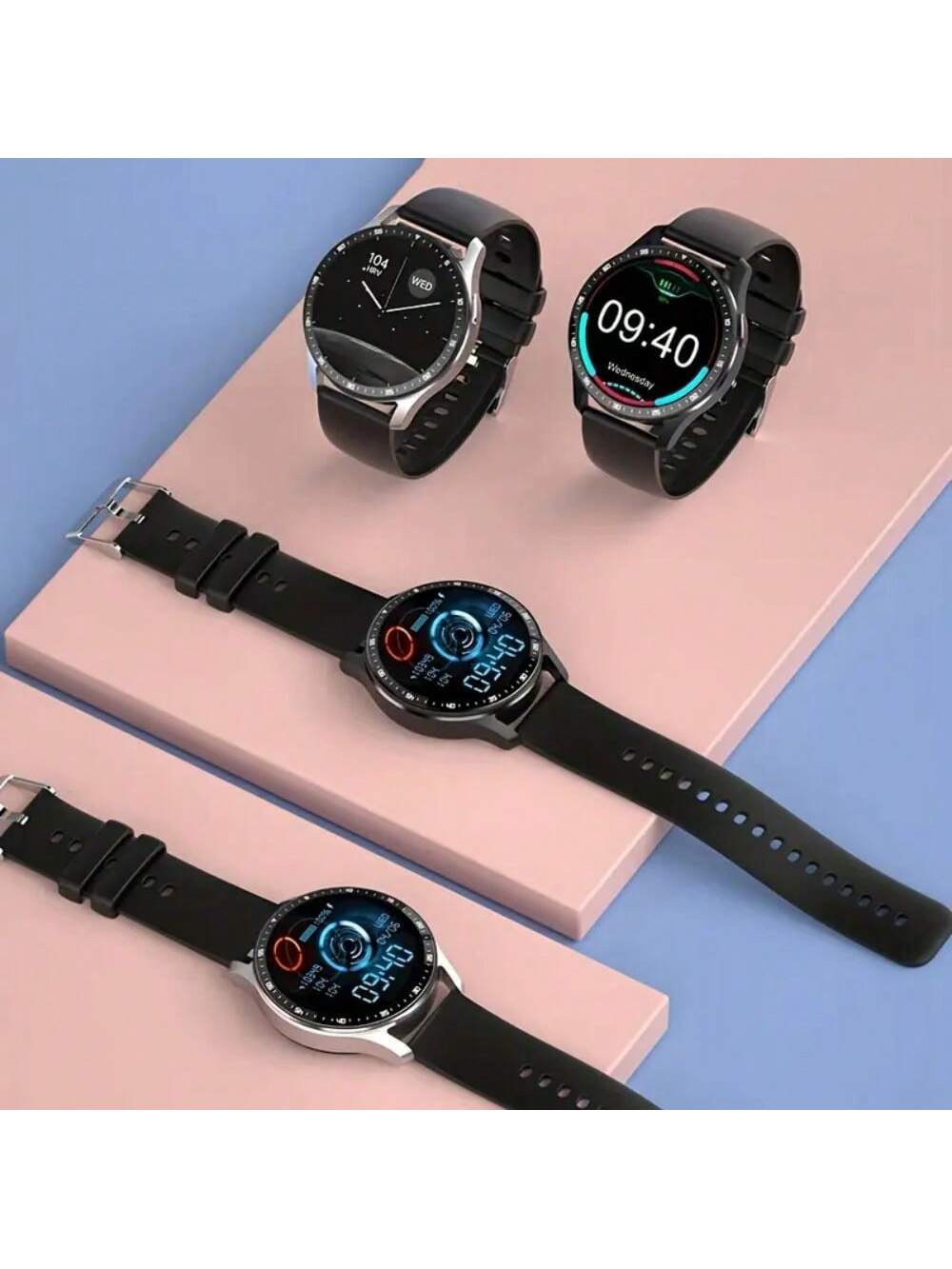 Smart Watch With Earbuds, 2 In 1 Bluetooth Earphones