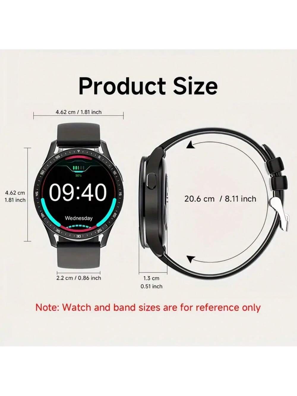 Smart Watch With Earbuds, 2 In 1 Bluetooth Earphones