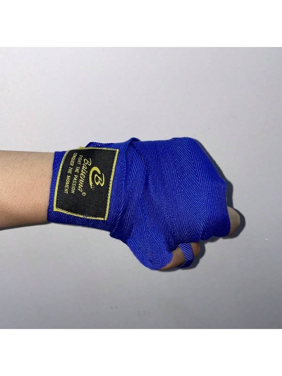 1 Pair Boxing Bandages Sports Sanda Hand Wraps Elastic Boxing Gloves Winding Bands Men And Women Fighting Training Hand Protection Cloth Wraps