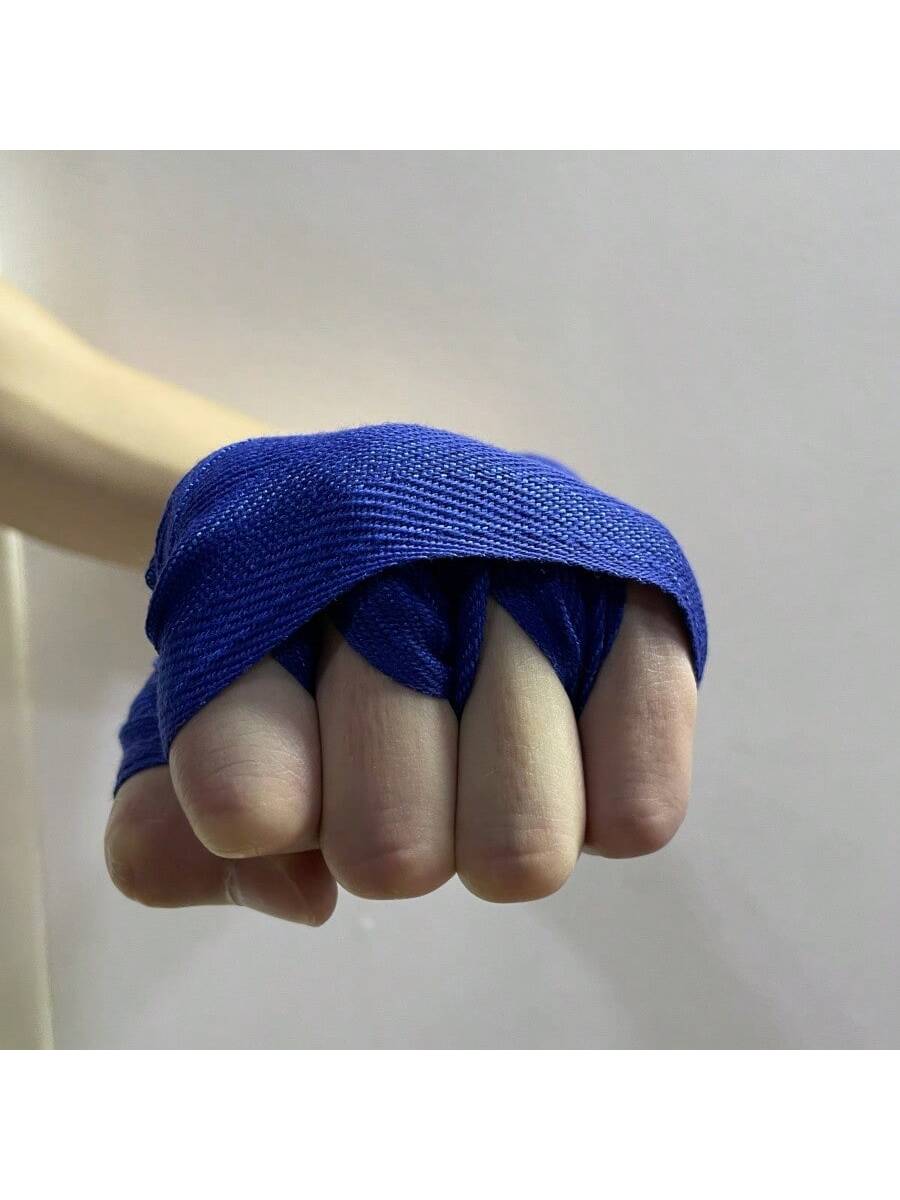 1 Pair Boxing Bandages Sports Sanda Hand Wraps Elastic Boxing Gloves Winding Bands Men And Women Fighting Training Hand Protection Cloth Wraps