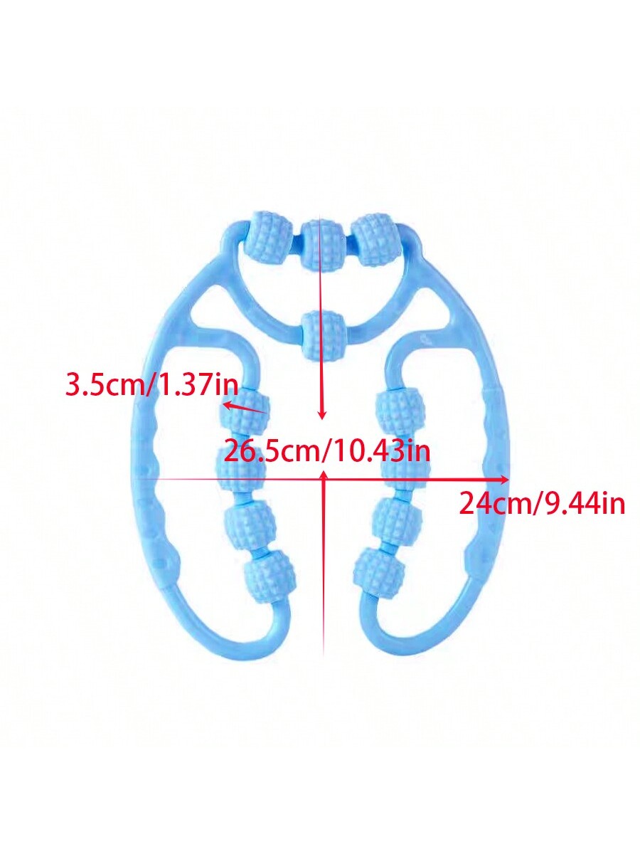 1pc Upgraded 12-Wheel Circular Leg Massager, Slim Calves