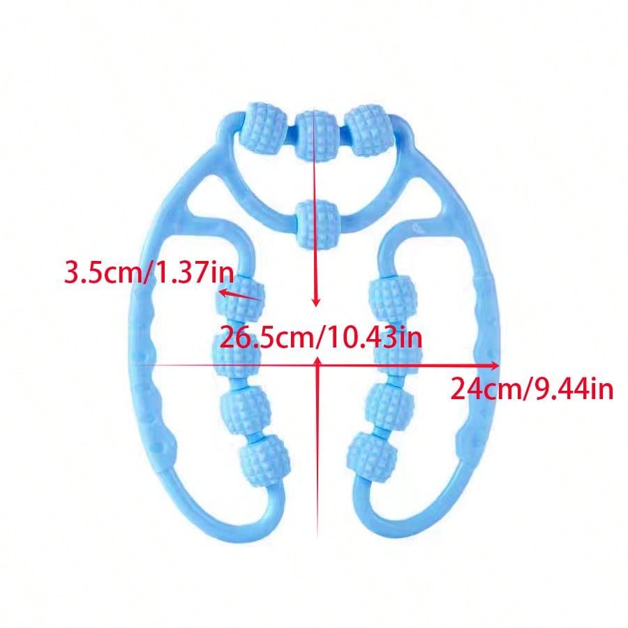 1pc Upgraded 12-Wheel Circular Leg Massager, Slim Calves