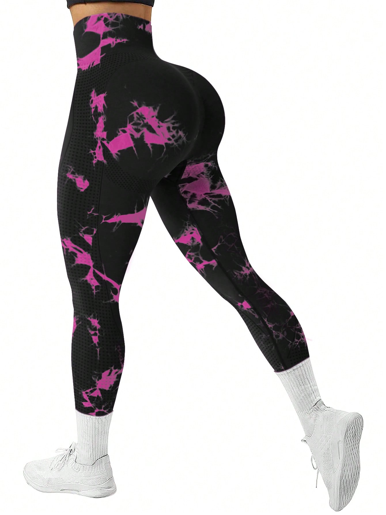 SHEIN Sport Studio 4pcs Seamless High Stretch Sports Leggings