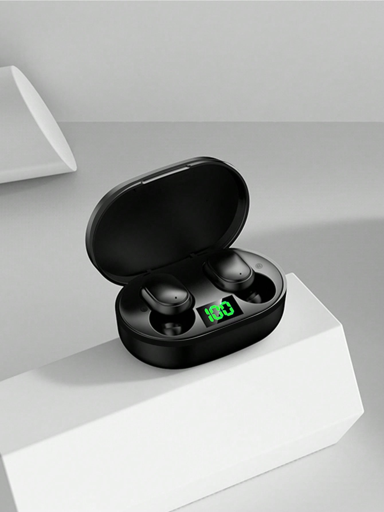 [Upgrade Version]Mini Wireless Earbuds In Ear Light-Weight Headphones, Built-In Microphone, Waterproof, Immersive Premium Sound Long Distance Connection Headset With Charging Case