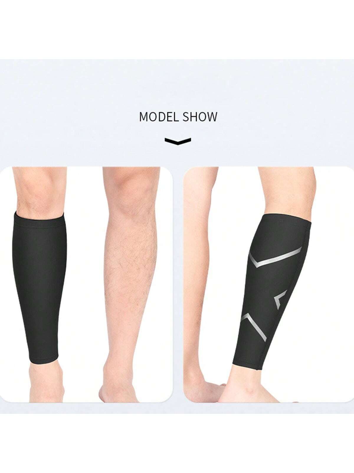 Sports Outdoor 1pc Unisex Sports Leg Sleeve Compression Leg Warmers For Outdoor Basketball, Football, Running, Marathon, Equestrian, Mountaineering, Cycling, Knee And Shin Protector