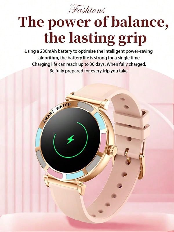 INEYES 2024 New Smartwatch For Women (Answer/Make Call) With 1.27'' HD Screen 100  Sport Modes Health Fitness Tracker  Breathing Training/Sleep Monitor IP67 Waterproof Smart Watch Compatible With IOS Android IPhone