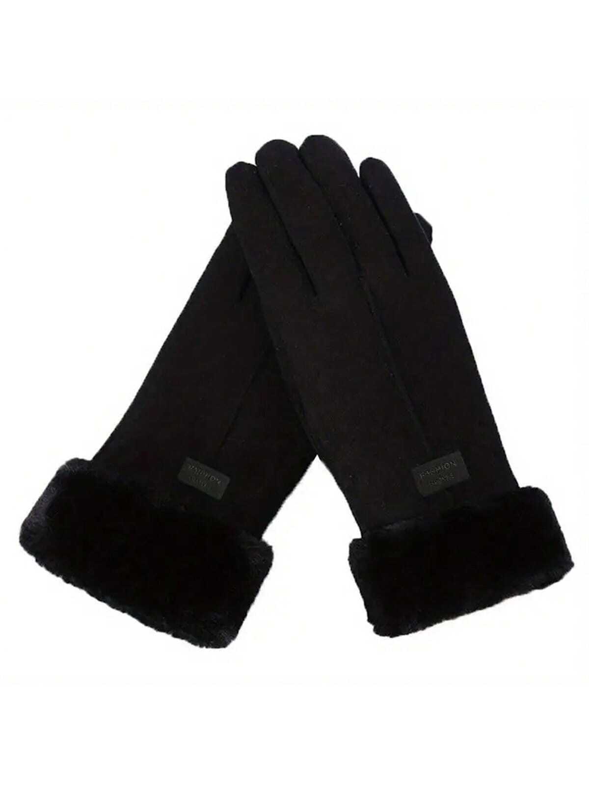 Women's Winter Thermal Gloves With Touchscreen - Insulating Plush Comfort, Snowproof For Sports And Everyday Use