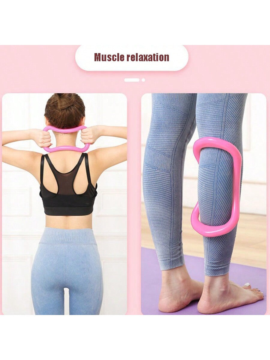 Yoga Circle Magic Pilates Ring Stretching Resistance Band Back Expander Exercise Fitness Equipment