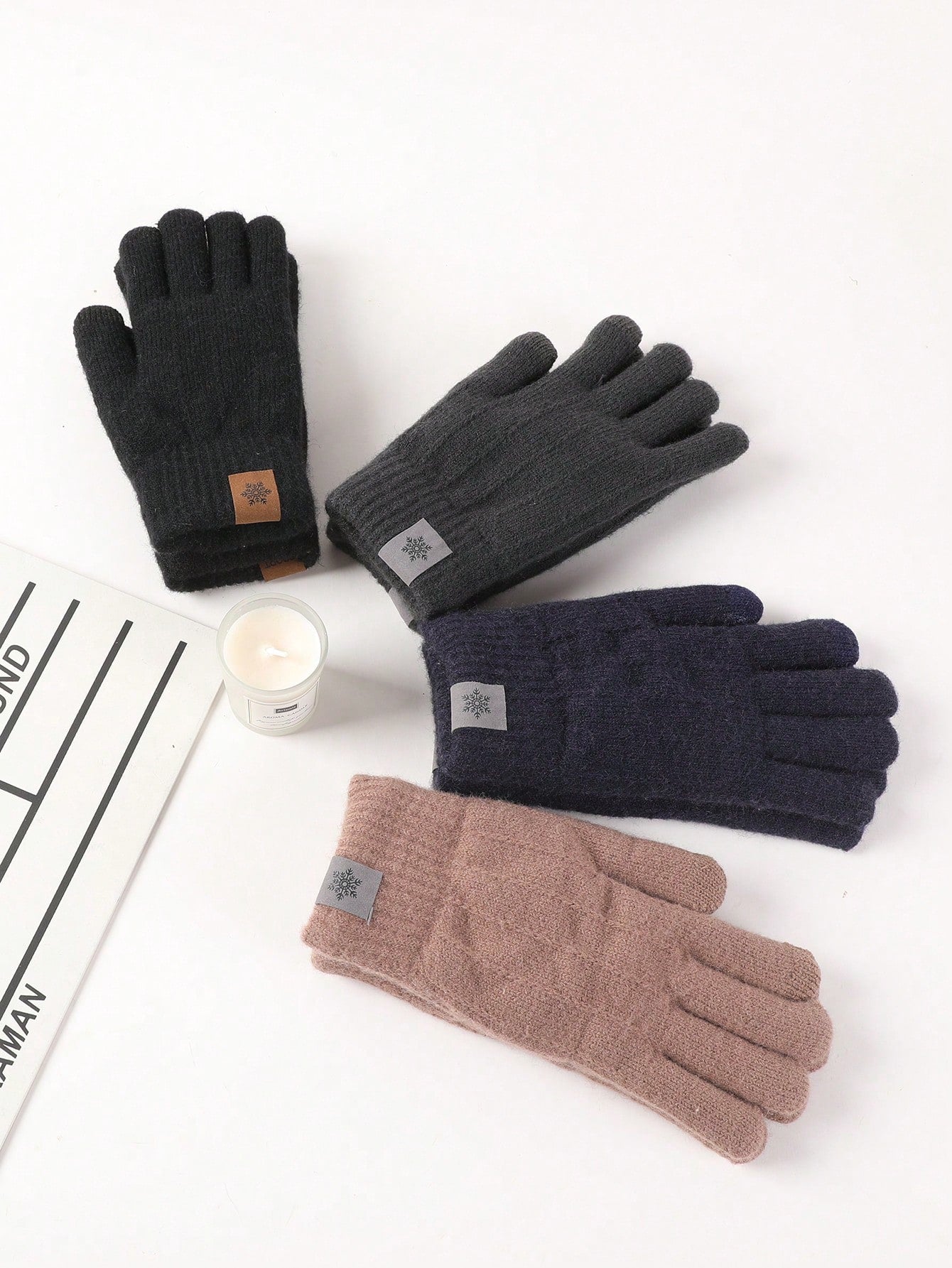 1 Pair Thickened Winter Gloves, Men/Women Warm Touch Screen Cycling Gloves, Outdoor Cold Proof (Suitable For -30°C)