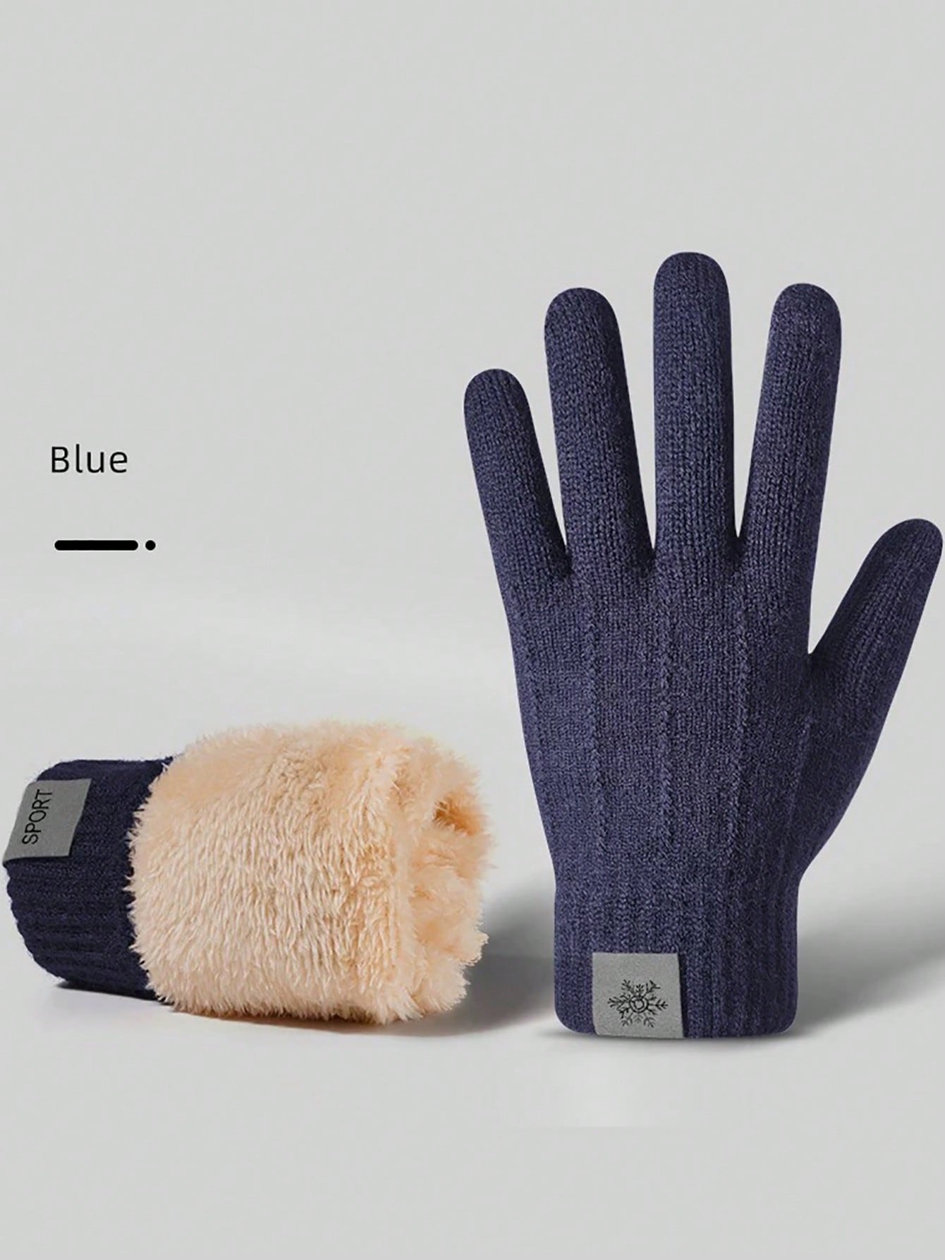 1 Pair Thickened Winter Gloves, Men/Women Warm Touch Screen Cycling Gloves, Outdoor Cold Proof (Suitable For -30°C)