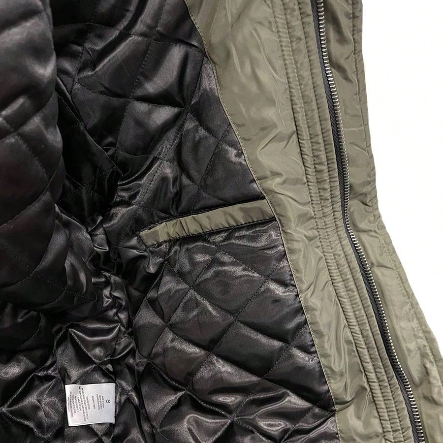 Mens Tactical Zip Up Bomber Jacket Streetwear Padded Outerwear Zip Up Coat