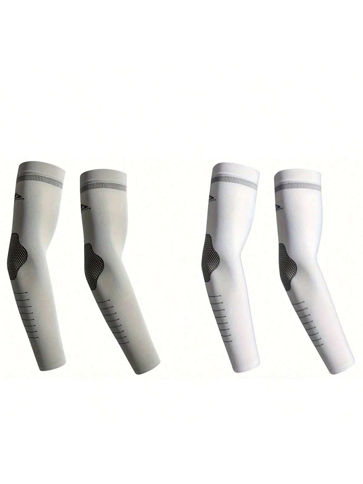 1 Pair Summer Ice Silk Sun Protection Arm Sleeves For Men: Outdoor Sports, Driving, Riding, Fishing, Breathable Sleeve Cover