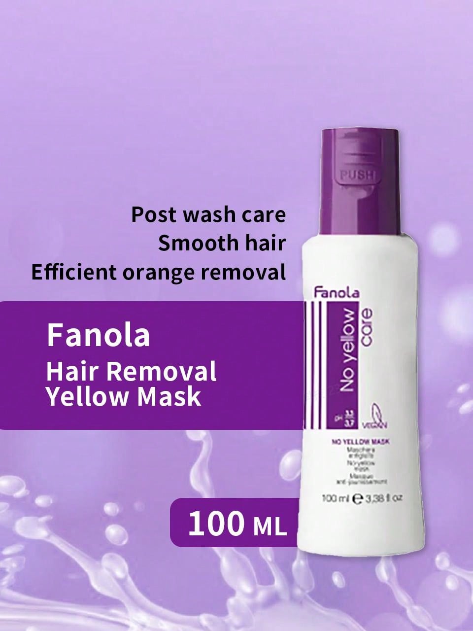 Fanola Anti-Yellow Hair Mask Hair Treatment 100ml/350ml