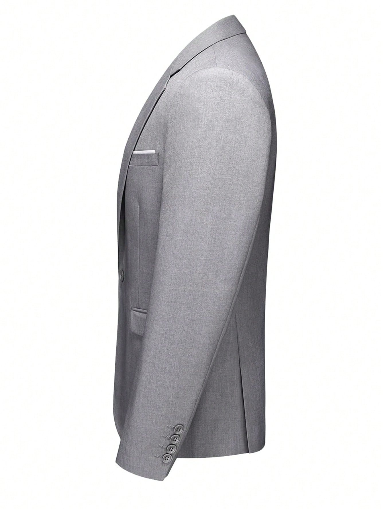 Adult Men's Suit Two-Piece Jacket Pants