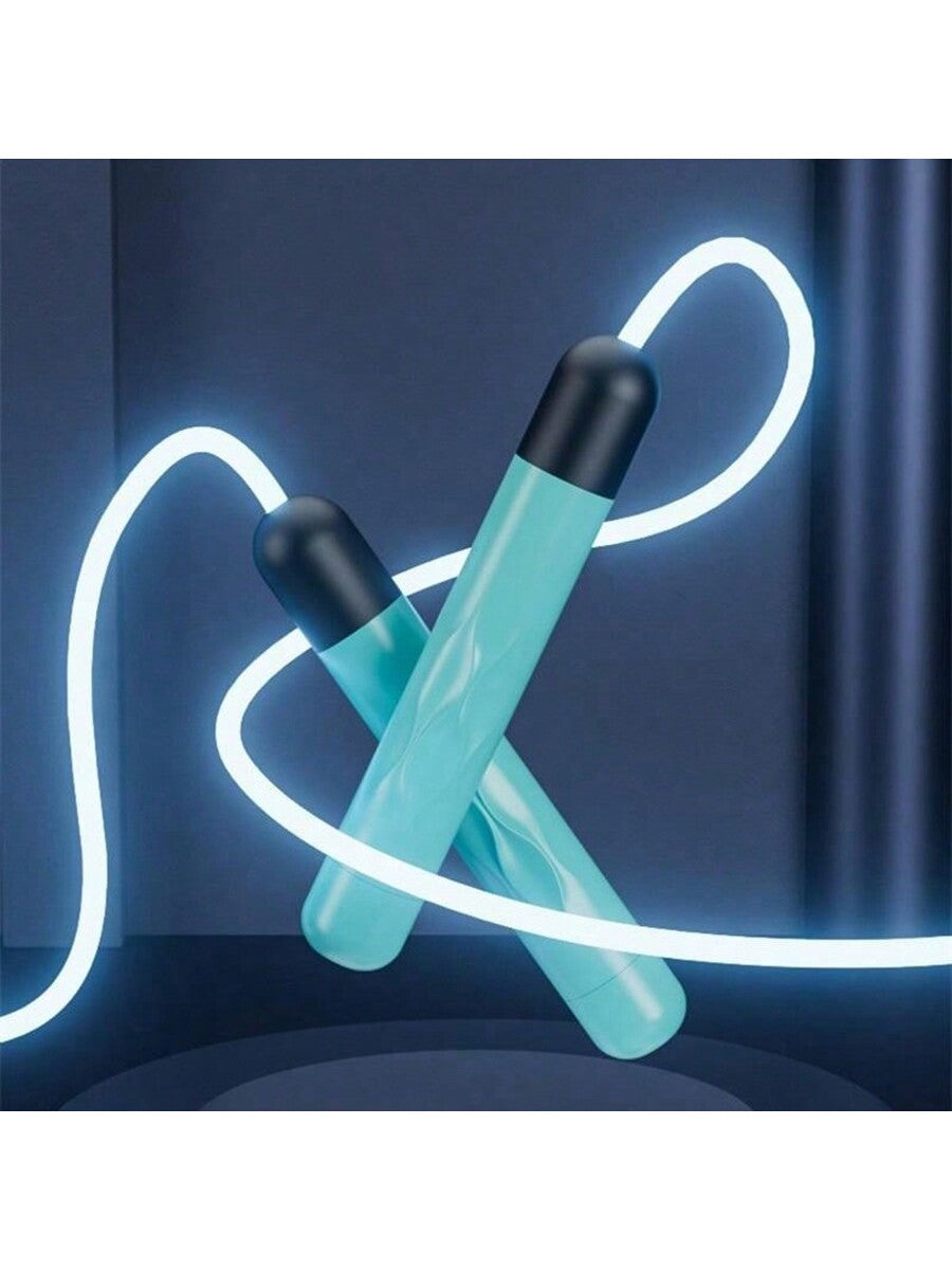 Fitness Adjustable Night Glowing Skip Rope Exercise LED Jump Ropes Light Up Outdoor Supplies Portable Training Sports Equipment