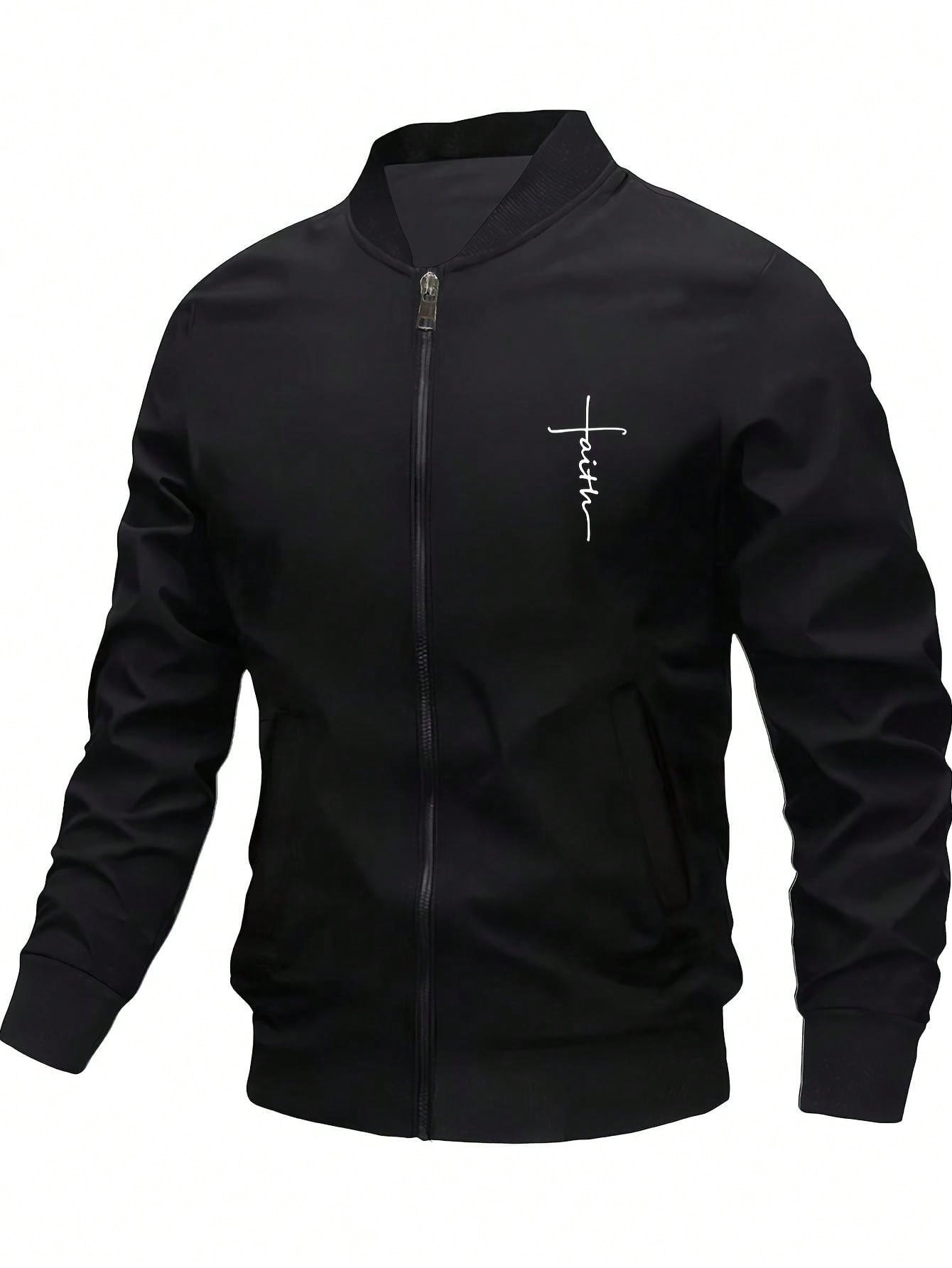 Men's Casual Jacket Spring New Design Letter