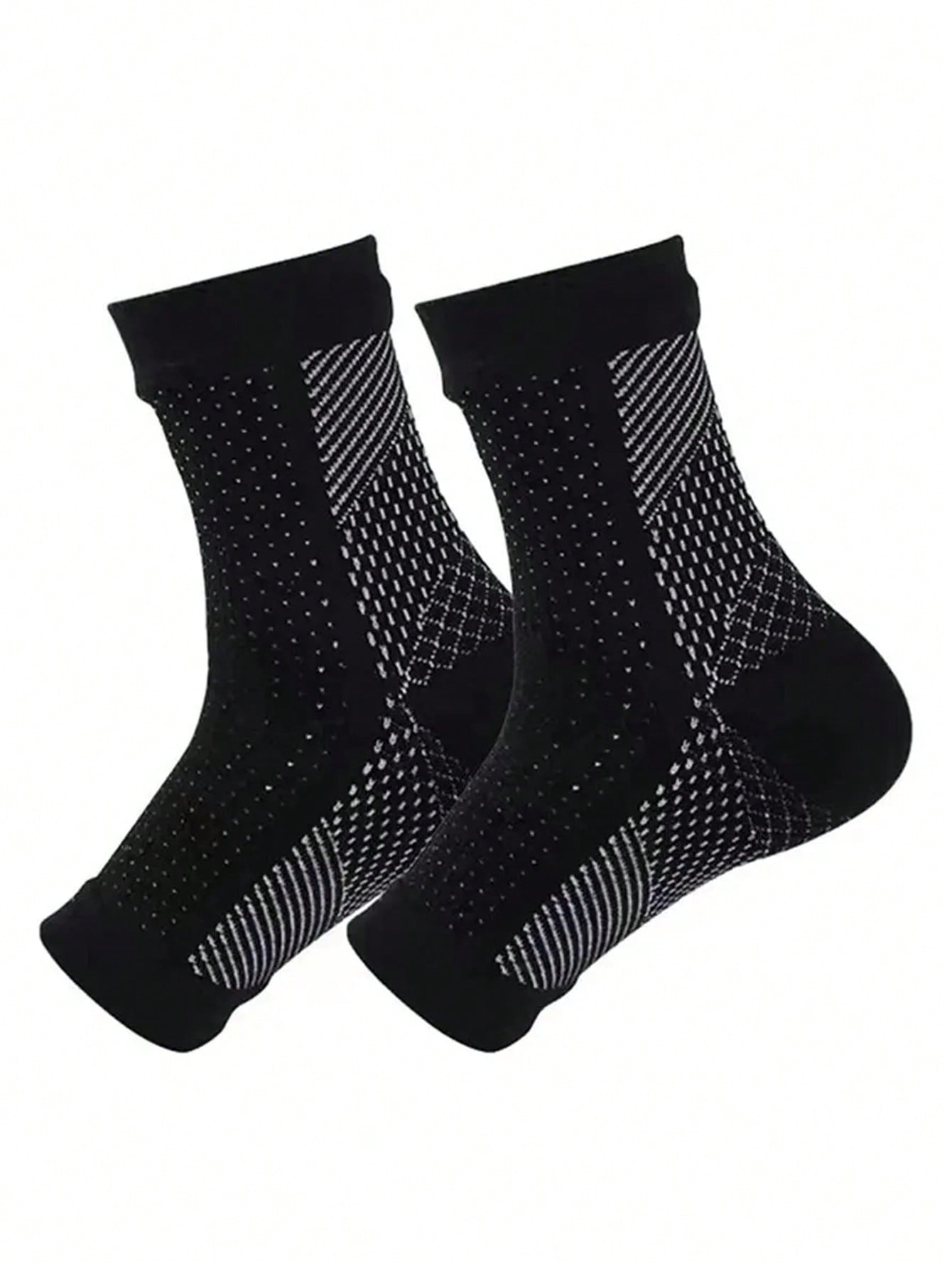 1 Pair Socks For Men, Soothe Compression Socks, Arch Support Breathable Lightweight Nano Nylon Socks, For Gym