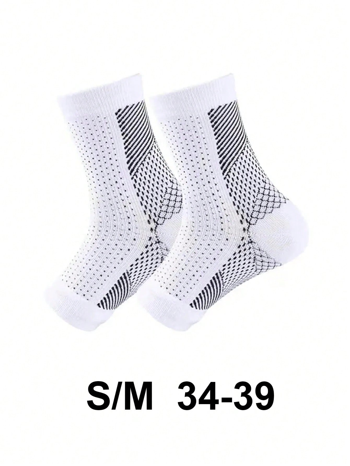 1 Pair Socks For Men, Soothe Compression Socks, Arch Support Breathable Lightweight Nano Nylon Socks, For Gym