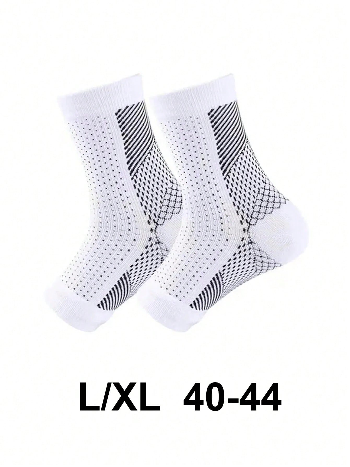 1 Pair Socks For Men, Soothe Compression Socks, Arch Support Breathable Lightweight Nano Nylon Socks, For Gym