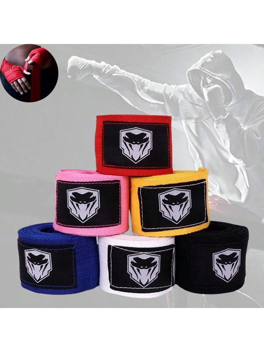 2pcs 3m Boxing Wraps For Adults, Elastic Bandage Hand Wraps For Muay Thai Kickboxing