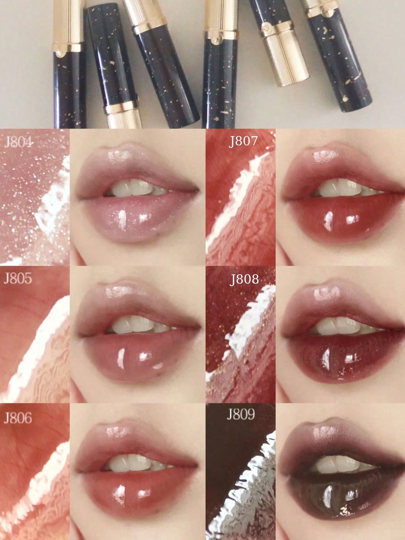 GIRLCULT Unreal Lip Gloss J808 Dragon Blood Long Lasting High Shine Shimmer